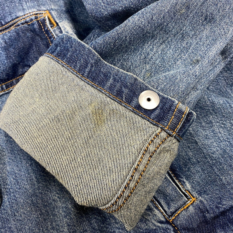 【中古品】【メンズ】 GAP ギャップ S 682974-00 1969 DENIM ANORAK PARKA デニム アノラック パーカー トップス 長袖 147-261024-ya-03-izu サイズ：M カラー：インディゴ 万代Net店