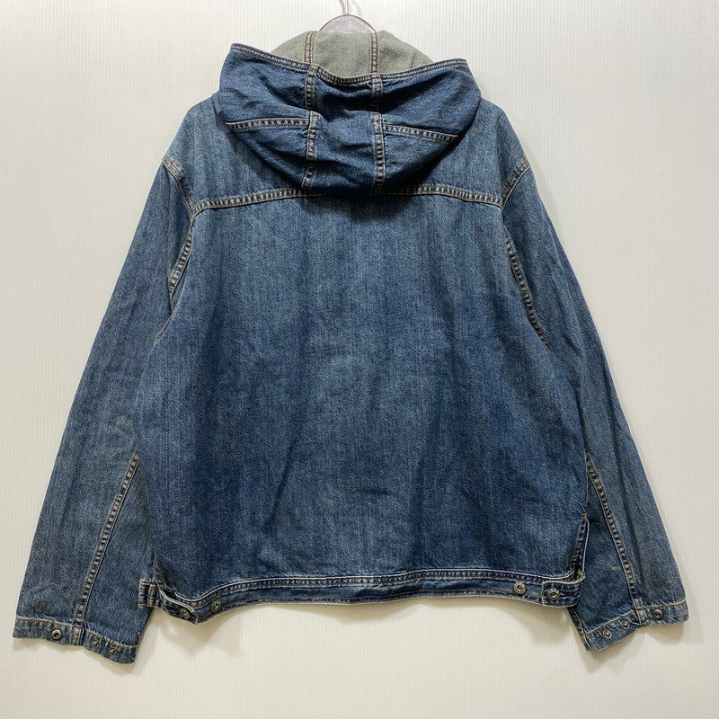 【中古品】【メンズ】 GAP ギャップ S 682974-00 1969 DENIM ANORAK PARKA デニム アノラック パーカー トップス 長袖 147-261024-ya-03-izu サイズ：M カラー：インディゴ 万代Net店