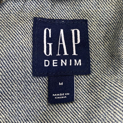 【中古品】【メンズ】 GAP ギャップ S 682974-00 1969 DENIM ANORAK PARKA デニム アノラック パーカー トップス 長袖 147-261024-ya-03-izu サイズ：M カラー：インディゴ 万代Net店