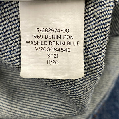 【中古品】【メンズ】 GAP ギャップ S 682974-00 1969 DENIM ANORAK PARKA デニム アノラック パーカー トップス 長袖 147-261024-ya-03-izu サイズ：M カラー：インディゴ 万代Net店