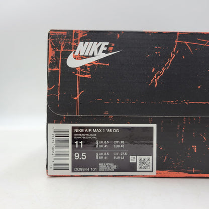 【中古美品】【メンズ】 NIKE ナイキ DO9844-101 WOMEN'S AIR MAX 1 '86 OG ウィメンズ エア マックス ワン オリジナル スニーカー シューズ 靴 160-261017-cs-09-izu サイズ：28cm カラー：WHITE/ROYAL BLUE 万代Net店