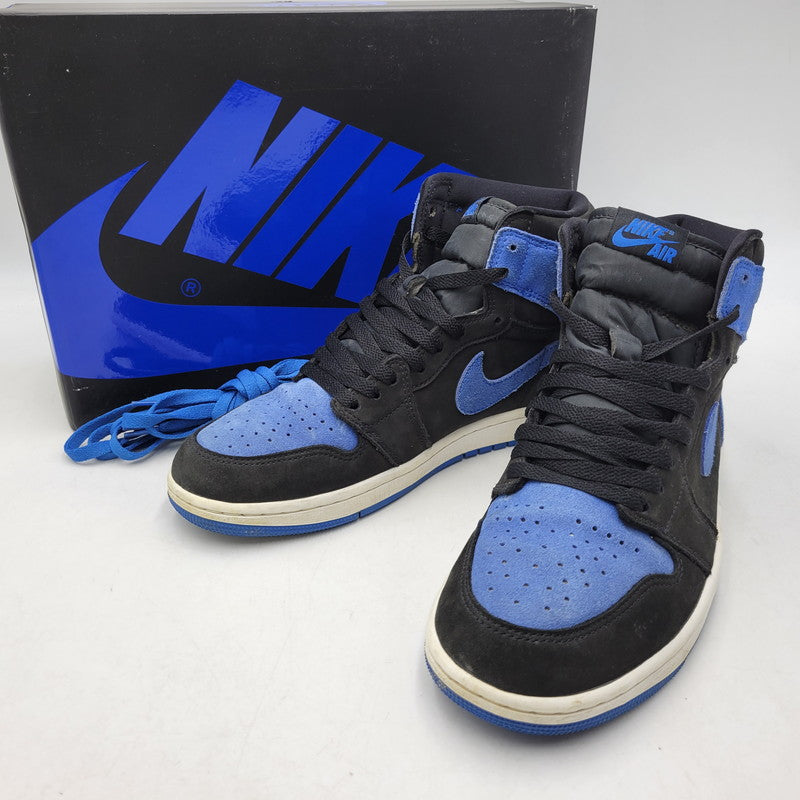 【中古品】【メンズ】 NIKE ナイキ DZ5485-042 AIR JORDAN RETRO HIGH OG エア ジョーダン レトロ ハイ オリジナル スニーカー シューズ 靴 160-261017-cs-08-izu サイズ：27.5cm カラー：BLACK/ROYAL BLUE-WHITE 万代Net店