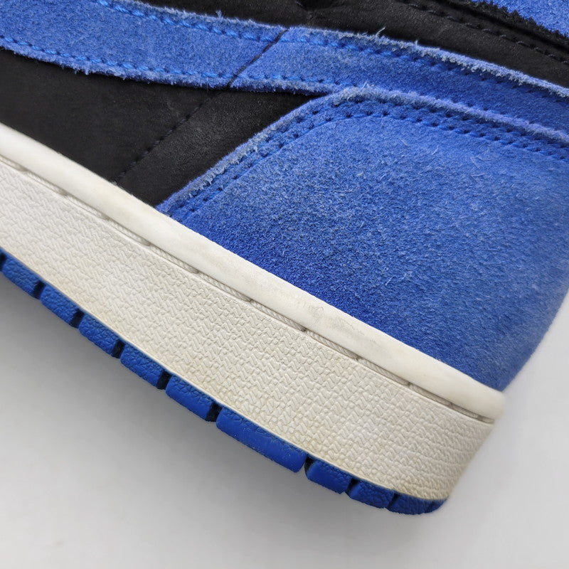 【中古品】【メンズ】 NIKE ナイキ DZ5485-042 AIR JORDAN RETRO HIGH OG エア ジョーダン レトロ ハイ オリジナル スニーカー シューズ 靴 160-261017-cs-08-izu サイズ：27.5cm カラー：BLACK/ROYAL BLUE-WHITE 万代Net店