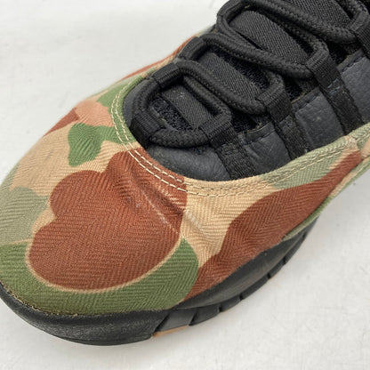 【中古品】【メンズ】 NIKE ナイキ 310805-200 AIR JORDAN エア ジョーダン 10 RETRO レトロ スニーカー シューズ 靴 160-261024-ya-11-izu サイズ：27.5cm カラー：DUCK CAMO BLACK/CLAY 万代Net店