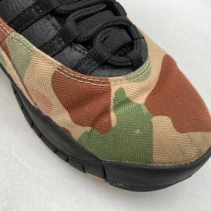 【中古品】【メンズ】 NIKE ナイキ 310805-200 AIR JORDAN エア ジョーダン 10 RETRO レトロ スニーカー シューズ 靴 160-261024-ya-11-izu サイズ：27.5cm カラー：DUCK CAMO BLACK/CLAY 万代Net店