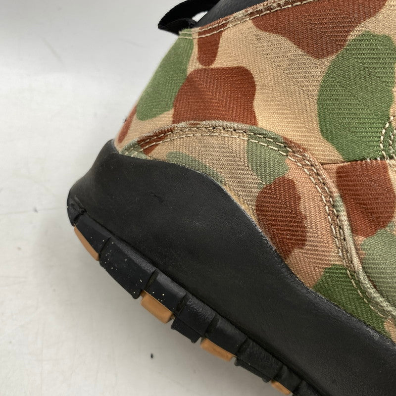 【中古品】【メンズ】 NIKE ナイキ 310805-200 AIR JORDAN エア ジョーダン 10 RETRO レトロ スニーカー シューズ 靴 160-261024-ya-11-izu サイズ：27.5cm カラー：DUCK CAMO BLACK/CLAY 万代Net店