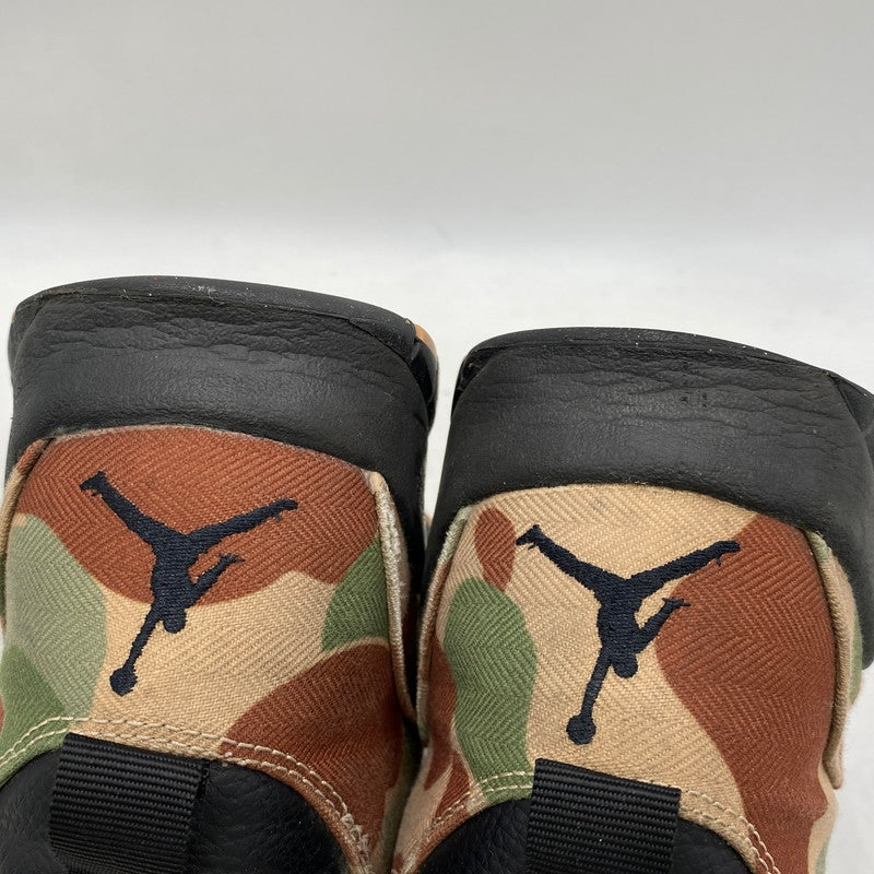 【中古品】【メンズ】 NIKE ナイキ 310805-200 AIR JORDAN エア ジョーダン 10 RETRO レトロ スニーカー シューズ 靴 160-261024-ya-11-izu サイズ：27.5cm カラー：DUCK CAMO BLACK/CLAY 万代Net店
