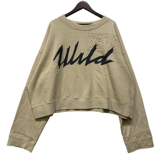 【中古品】【メンズ】 MAISON MARGIELA メゾン マルジェラ S30GU0078-S25405 LACE PATCHWORK OVER SIZE SHORT SWEAT レース パッチワーク スウェット アウター 141-261017-sm-09-izu サイズ：44 カラー：アイボリー 万代Net店