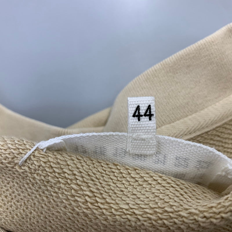 【中古品】【メンズ】 MAISON MARGIELA メゾン マルジェラ S30GU0078-S25405 LACE PATCHWORK OVER SIZE SHORT SWEAT レース パッチワーク スウェット アウター 141-261017-sm-09-izu サイズ：44 カラー：アイボリー 万代Net店