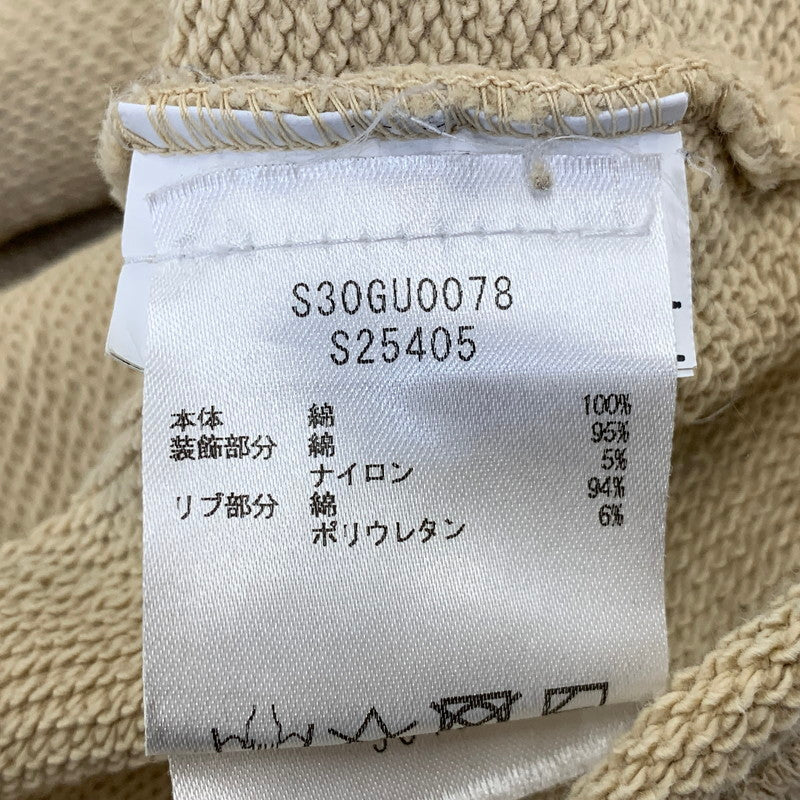 【中古品】【メンズ】 MAISON MARGIELA メゾン マルジェラ S30GU0078-S25405 LACE PATCHWORK OVER SIZE SHORT SWEAT レース パッチワーク スウェット アウター 141-261017-sm-09-izu サイズ：44 カラー：アイボリー 万代Net店
