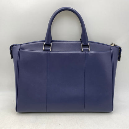 【中古品】【メンズ/レディース】 FUJITAKA フジタカ LEATHER BUSINESS BAG レザー ビジネス バッグ カバン 鞄 188-261017-cs-04-izu カラー：ブルー系 万代Net店