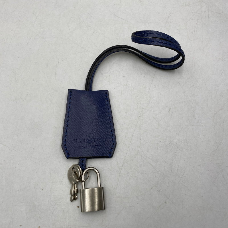 【中古品】【メンズ/レディース】 FUJITAKA フジタカ LEATHER BUSINESS BAG レザー ビジネス バッグ カバン 鞄 188-261017-cs-04-izu カラー：ブルー系 万代Net店