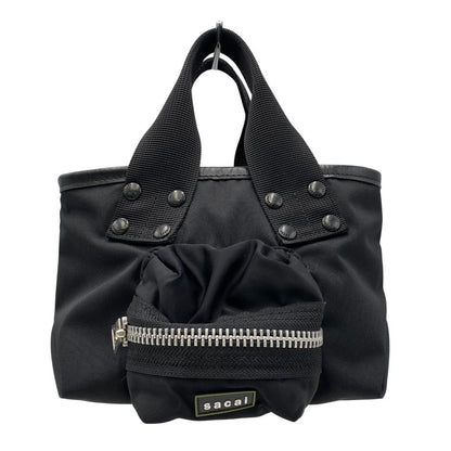 【中古品】【メンズ/レディース】 SACAI サカイ 24-0699S 24SS POCKET TOTE BAG SMALL ポケット トート バッグ スモール カバン 鞄 188-261017-cs-02-izu サイズ：OS カラー：ブラック 万代Net店