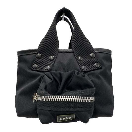 【中古品】【メンズ/レディース】 SACAI サカイ 24-0699S 24SS POCKET TOTE BAG SMALL ポケット トート バッグ スモール カバン 鞄 188-261017-cs-02-izu サイズ：OS カラー：ブラック 万代Net店