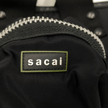 【中古品】【メンズ/レディース】 SACAI サカイ 24-0699S 24SS POCKET TOTE BAG SMALL ポケット トート バッグ スモール カバン 鞄 188-261017-cs-02-izu サイズ：OS カラー：ブラック 万代Net店