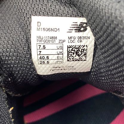 【中古品】【メンズ/レディース】 NEW BALANCE ニューバランス×BRICKS & WOOD ブリックス＆ウッド M1906ND1 1906 スニーカー シューズ 靴 162-261017-cs-01-izu サイズ：25.5cm カラー：ブラック系 万代Net店