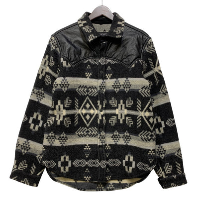 【中古品】【メンズ】 MARCELO BURLON マルセロ バーロン × PENDLETON ペンドルトン WESTERN WOOL SHIRT JACKET ウエスタン ウール シャツ ジャケット アウター 142-261017-sm-04-izu サイズ：M カラー：ブラックグレー 万代Net店
