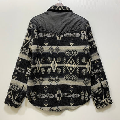 【中古品】【メンズ】 MARCELO BURLON マルセロ バーロン × PENDLETON ペンドルトン WESTERN WOOL SHIRT JACKET ウエスタン ウール シャツ ジャケット アウター 142-261017-sm-04-izu サイズ：M カラー：ブラックグレー 万代Net店