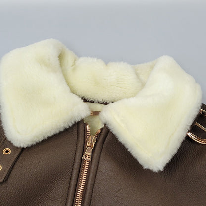 【中古品】【メンズ】 SOPHNET. ソフネット SOPH-1205 FAKE LEATHER MOUTON JACKET フェイク レザー ムートン ジャケット アウター 142-261017-kh-09-izu サイズ：M カラー：ブラウン 万代Net店