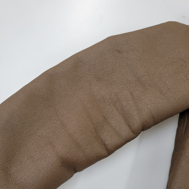 【中古品】【メンズ】 SOPHNET. ソフネット SOPH-1205 FAKE LEATHER MOUTON JACKET フェイク レザー ムートン ジャケット アウター 142-261017-kh-09-izu サイズ：M カラー：ブラウン 万代Net店