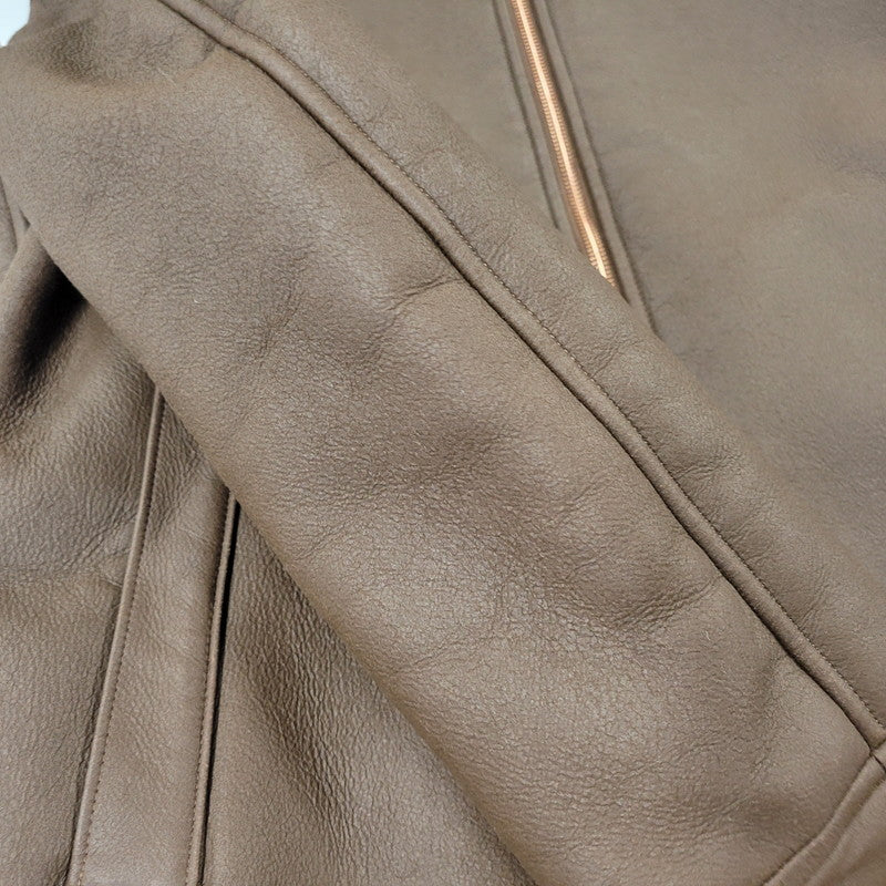 【中古品】【メンズ】 SOPHNET. ソフネット SOPH-1205 FAKE LEATHER MOUTON JACKET フェイク レザー ムートン ジャケット アウター 142-261017-kh-09-izu サイズ：M カラー：ブラウン 万代Net店