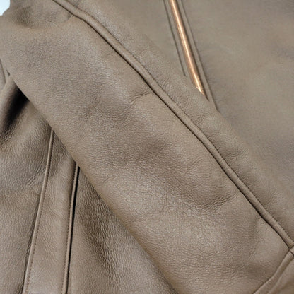 【中古品】【メンズ】 SOPHNET. ソフネット SOPH-1205 FAKE LEATHER MOUTON JACKET フェイク レザー ムートン ジャケット アウター 142-261017-kh-09-izu サイズ：M カラー：ブラウン 万代Net店