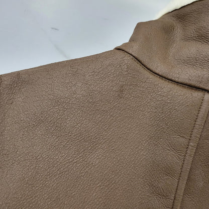 【中古品】【メンズ】 SOPHNET. ソフネット SOPH-1205 FAKE LEATHER MOUTON JACKET フェイク レザー ムートン ジャケット アウター 142-261017-kh-09-izu サイズ：M カラー：ブラウン 万代Net店