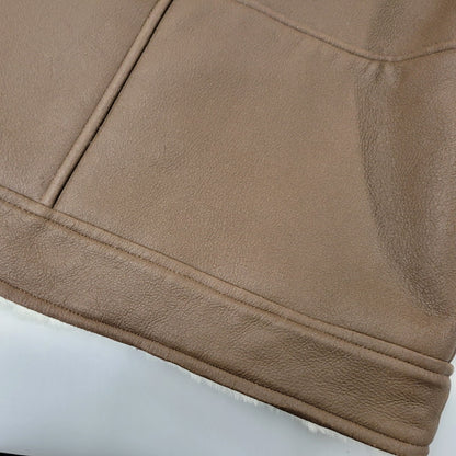 【中古品】【メンズ】 SOPHNET. ソフネット SOPH-1205 FAKE LEATHER MOUTON JACKET フェイク レザー ムートン ジャケット アウター 142-261017-kh-09-izu サイズ：M カラー：ブラウン 万代Net店