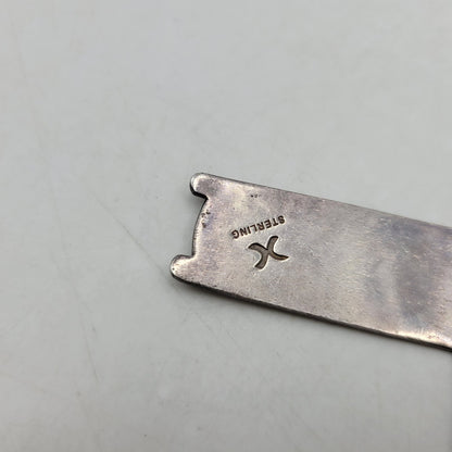 【中古品】【メンズ/レディース】 CIPPY CRAZY HORSE シッピークレイジーホース STERLING TRIPLE CROSS NECKLACE スターリング トリプル クロス ネックレス アクセサリー 191-261019-yn-05-izu カラー：シルバー×ブラック 万代Net店