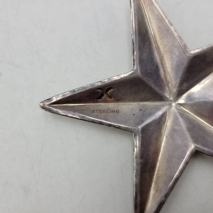 【中古品】【メンズ/レディース】 CIPPY CRAZY HORSE シッピークレイジーホース STERLING STAR NECKLACE スターリング スター ネックレス アクセサリー 191-261019-yn-06-izu カラー：シルバー×ブラック 万代Net店