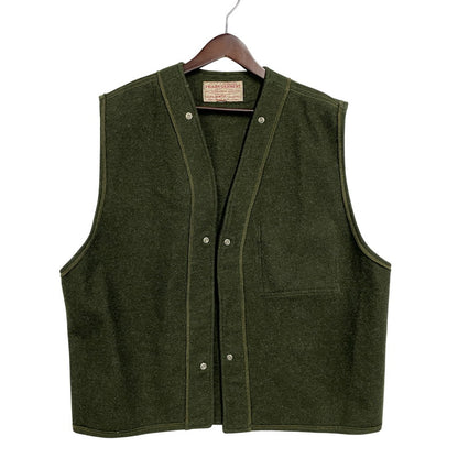 【中古品】【メンズ】 FILSON GARMENT フィルソン ガーメント 70-80S WOOL LINER VEST ウール ライナー ベストアウター 146-261025-yn-02-izu サイズ：不明 カラー：カーキ 万代Net店
