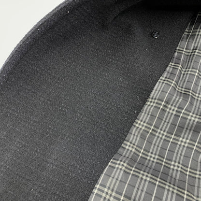 【中古品】【メンズ】 BURBERRY BLACK LABEL バーバリーブラックレーベル D1B12-261-08 WOOL TRENCH COAT ウール トレンチ コート アウター 141-261018-ya-02-izu サイズ：M カラー：ブラック 万代Net店
