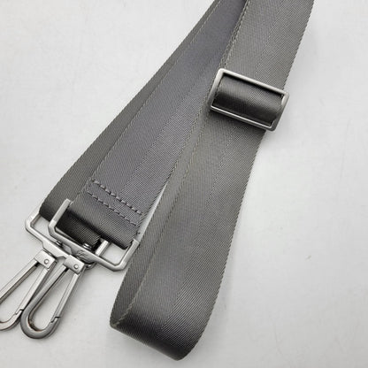 【中古品】【メンズ/レディース】 LACOSTE ラコステ NH3650L THE BLEND MONOGRAM REPORTER BAG ザ ブレンド モノグラムリポーター バッグ カバン 鞄 188-261018-ms-06-izu カラー：グレー 万代Net店