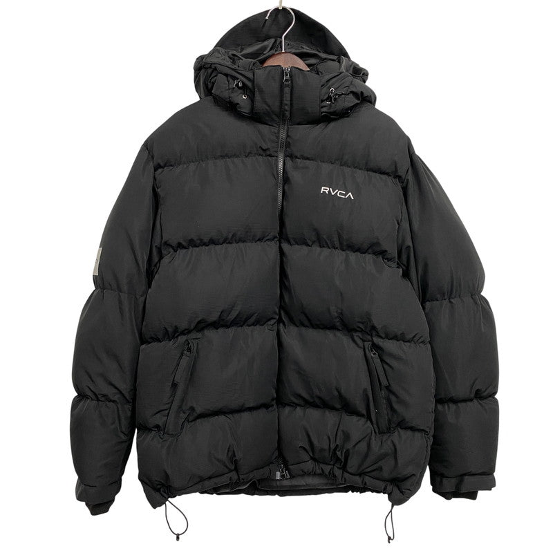 【中古品】【メンズ】 RVCA ルーカ BD042782 PUFFER JACKET パファー ジャケット アウター 142-261025-yn-01-izu サイズ：L カラー：ブラック 万代Net店