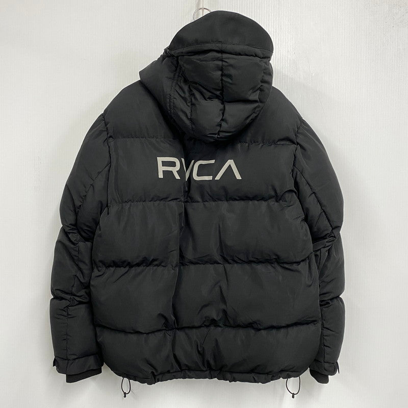 【中古品】【メンズ】 RVCA ルーカ BD042782 PUFFER JACKET パファー ジャケット アウター 142-261025-yn-01-izu サイズ：L カラー：ブラック 万代Net店
