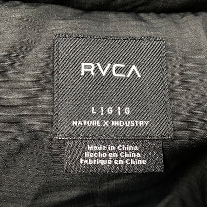 【中古品】【メンズ】 RVCA ルーカ BD042782 PUFFER JACKET パファー ジャケット アウター 142-261025-yn-01-izu サイズ：L カラー：ブラック 万代Net店
