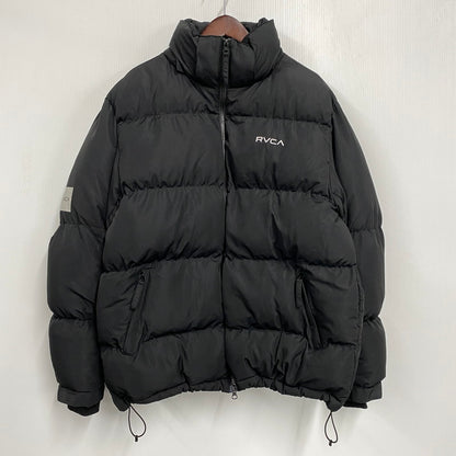 【中古品】【メンズ】 RVCA ルーカ BD042782 PUFFER JACKET パファー ジャケット アウター 142-261025-yn-01-izu サイズ：L カラー：ブラック 万代Net店