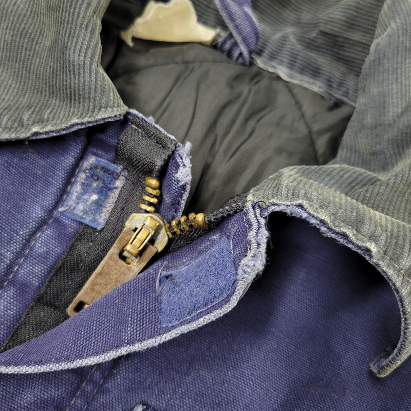 【現状渡し品】【メンズ】 CARHARTT カーハート TRADITIONAL JACKET トラディショナル ジャケット トップス アウター トップス 146-261018-ms-14-izu サイズ：38 カラー：ネイビー 万代Net店