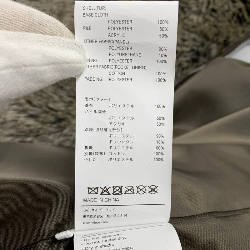 【中古美品】【メンズ】 WTAPS ダブルタップス 252CWDT-JKM05 25AW RVNT JACKET SYNTHETIC ジャケット シンセティック アウター 142-261018-ya-01-izu サイズ：03 カラー：マルチ 万代Net店