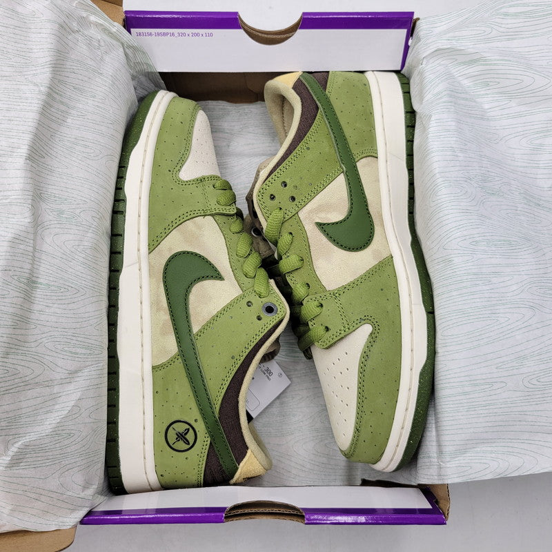 【中古美品】【メンズ】 NIKE ナイキ × YUTO HORIGOME 堀米雄斗 HF8022-300 SB DUNK LOW PRO ダンク ロー プロ スニーカー シューズ 靴 160-261018-ms-01-izu サイズ：27ｃｍ カラー：MATCHA 万代Net店