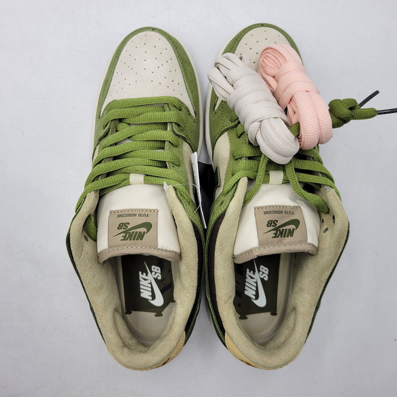 【中古美品】【メンズ】 NIKE ナイキ × YUTO HORIGOME 堀米雄斗 HF8022-300 SB DUNK LOW PRO ダンク ロー プロ スニーカー シューズ 靴 160-261018-ms-01-izu サイズ：27ｃｍ カラー：MATCHA 万代Net店