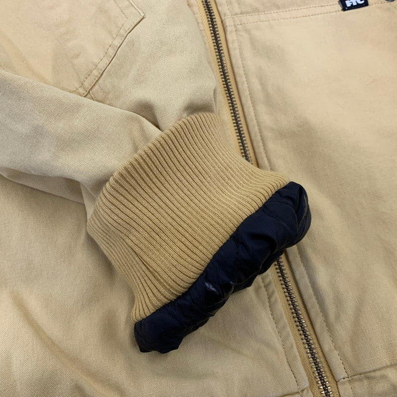 【中古品】【メンズ】 FTC エフティーシー FTC024AWJ07 WASHED CANVAS HOODED JACKET ウォッシュド キャンバス フーデッド ジャケット アウター 142-261019-cs-04-izu サイズ：L カラー：GOLD 万代Net店