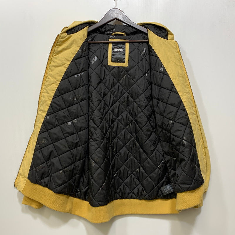 【中古品】【メンズ】 FTC エフティーシー FTC024AWJ07 WASHED CANVAS HOODED JACKET ウォッシュド キャンバス フーデッド ジャケット アウター 142-261019-cs-04-izu サイズ：L カラー：GOLD 万代Net店