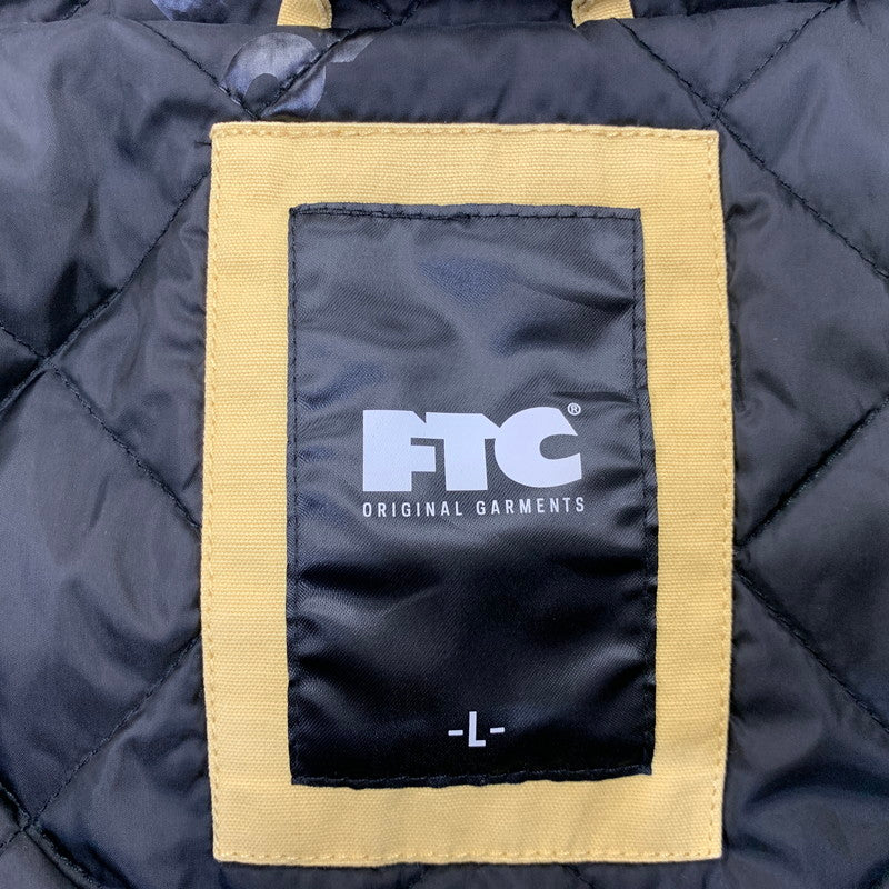 【中古品】【メンズ】 FTC エフティーシー FTC024AWJ07 WASHED CANVAS HOODED JACKET ウォッシュド キャンバス フーデッド ジャケット アウター 142-261019-cs-04-izu サイズ：L カラー：GOLD 万代Net店