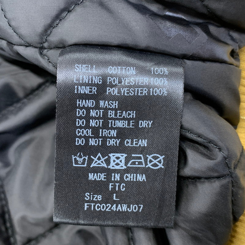 【中古品】【メンズ】 FTC エフティーシー FTC024AWJ07 WASHED CANVAS HOODED JACKET ウォッシュド キャンバス フーデッド ジャケット アウター 142-261019-cs-04-izu サイズ：L カラー：GOLD 万代Net店