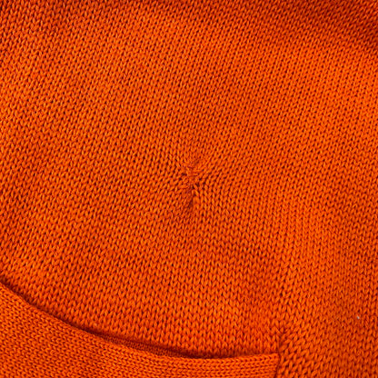 【現状渡し品】【メンズ】 VENUS KNITTING MILLS ヴィーナス ニッティング ミルズ WOOL LETTERED CARDIGAN ウール レタード カーディガン トップス 長袖 146-261024-ms-06-izu サイズ：40 カラー：オレンジ 万代Net店