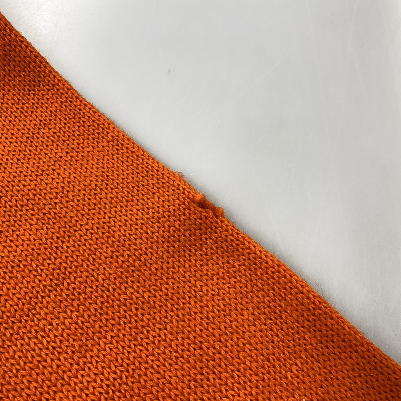 【現状渡し品】【メンズ】 VENUS KNITTING MILLS ヴィーナス ニッティング ミルズ WOOL LETTERED CARDIGAN ウール レタード カーディガン トップス 長袖 146-261024-ms-06-izu サイズ：40 カラー：オレンジ 万代Net店