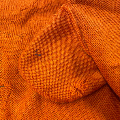 【現状渡し品】【メンズ】 VENUS KNITTING MILLS ヴィーナス ニッティング ミルズ WOOL LETTERED CARDIGAN ウール レタード カーディガン トップス 長袖 146-261024-ms-06-izu サイズ：40 カラー：オレンジ 万代Net店
