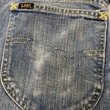 【中古品】【メンズ】 LEE リー TALON ZIP ユニオンチケット有 70S BOOTCUT DENIM PANTS ブーツカット デニム パンツ ボトムス ズボン 157-261019-cs-11-izu サイズ：W30 カラー：インディゴ 万代Net店
