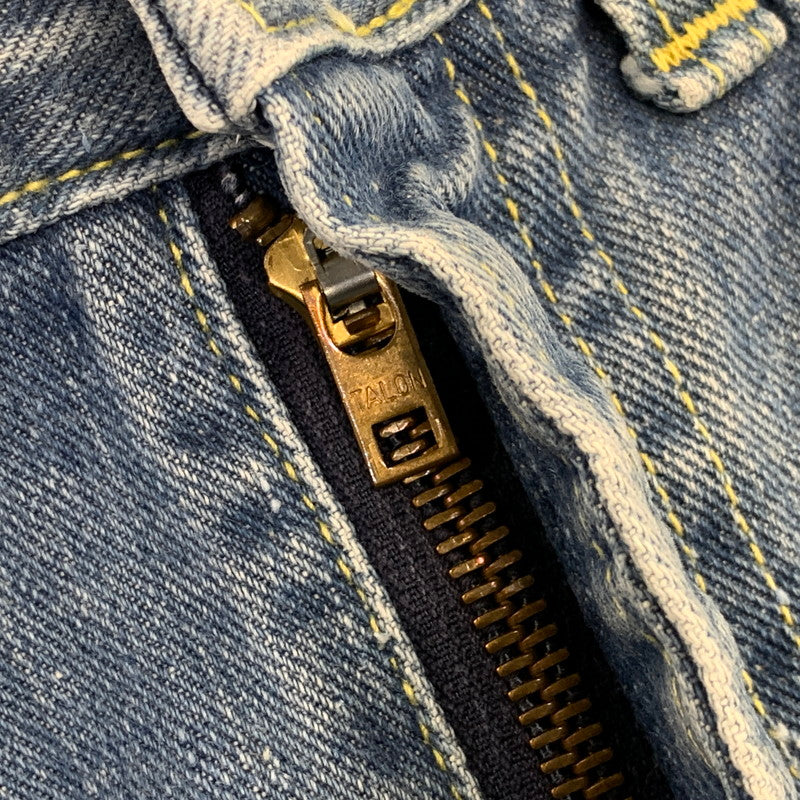 【中古品】【メンズ】 LEE リー TALON ZIP ユニオンチケット有 70S BOOTCUT DENIM PANTS ブーツカット デニム パンツ ボトムス ズボン 157-261019-cs-11-izu サイズ：W30 カラー：インディゴ 万代Net店